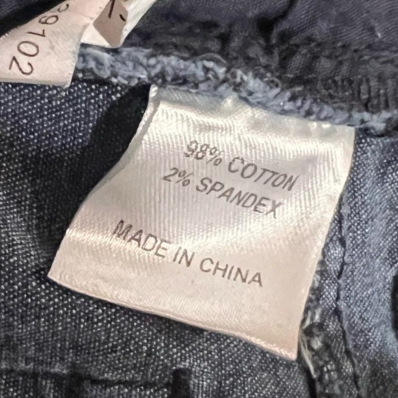 Boston Proper embellished dark wash low rise skinny jeans stretchy pockets 4 - Picture 6 of 10